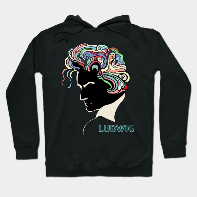 Ludwig Van Beethoven Hoodie by bayraktaremre2